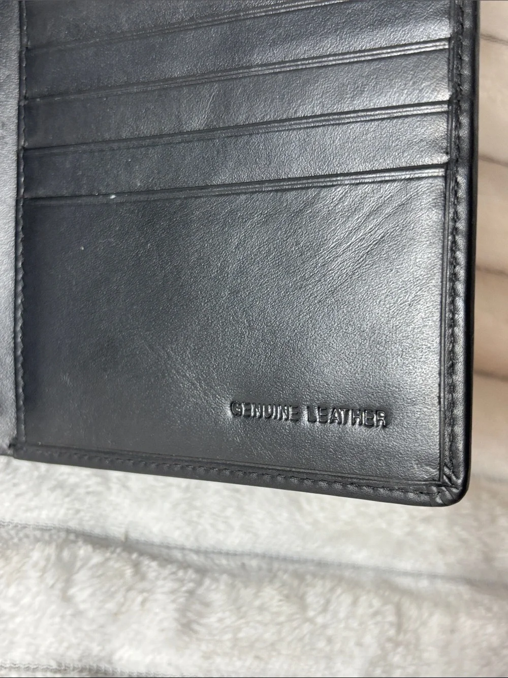 Genuine Leather Wallet - Bifold NWOT